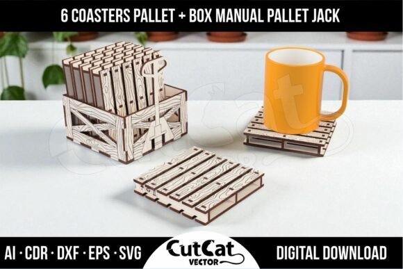 Download 6 Coasters Pallet in Box Boxer - Boxer Collection
