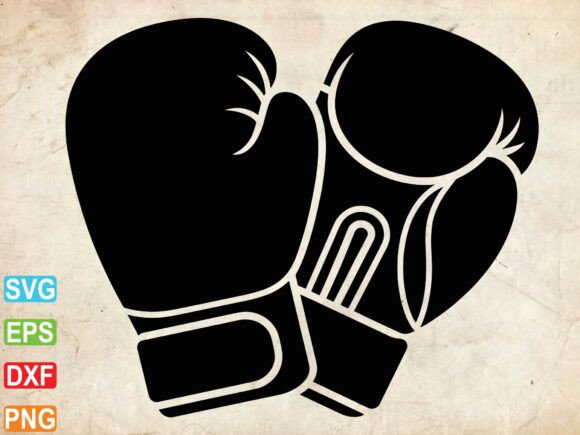 Download Boxing Gloves SVG, Boxer Silhouette - Boxer Collection