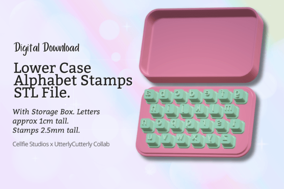 Download Alphabet Letter Stamps- Lower Case&nbsp; - Letter stamps Collection