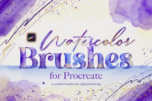 Download Watercolor Procreate Brushes - Premium Resources