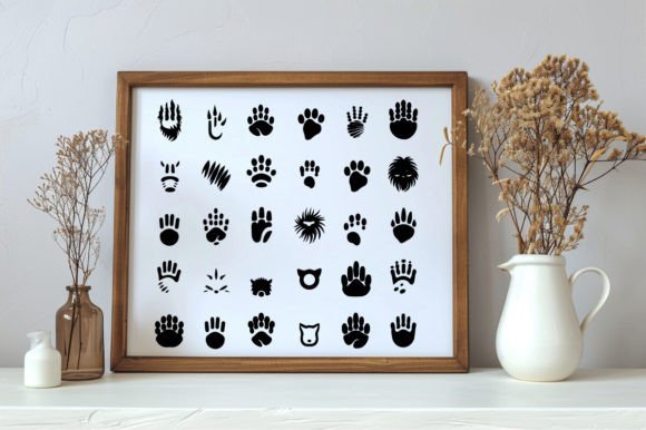 Download Animals Claw Scratches Black Silhouette - Scratches Collection
