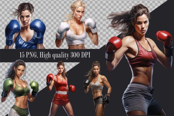 Download Woman Boxer Clipart - Boxer Collection