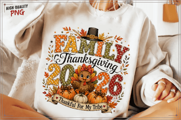 Download Family Thanksgiving 2026 PNG, Fall PNG - Fall Collection
